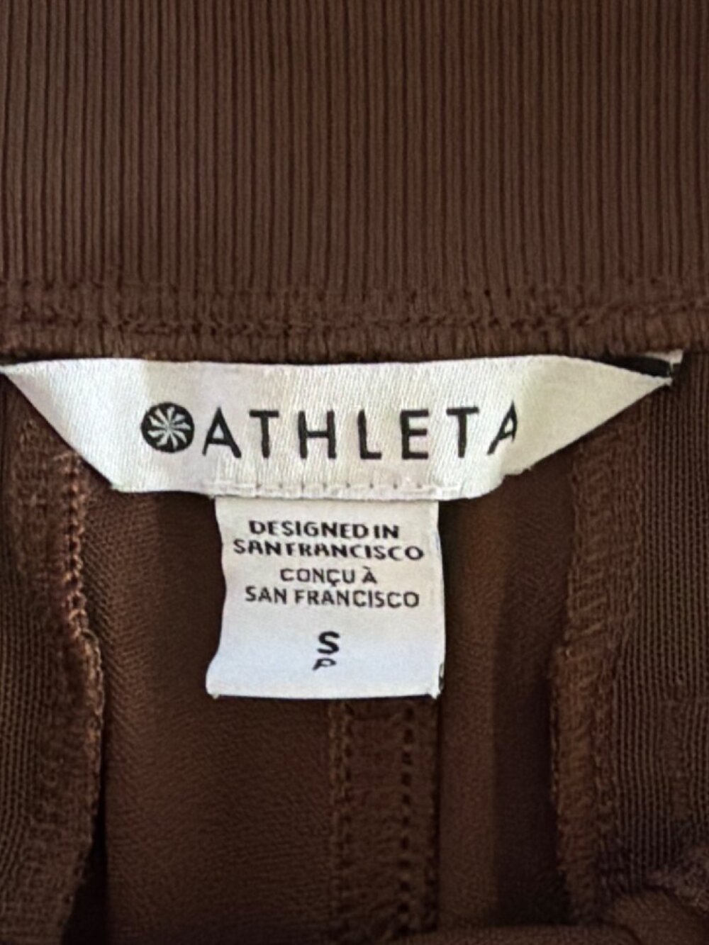Athleta Venice High Rise Flare Pant S Mahogany Brown Wide Leg HTF color - Picture 6 of 14